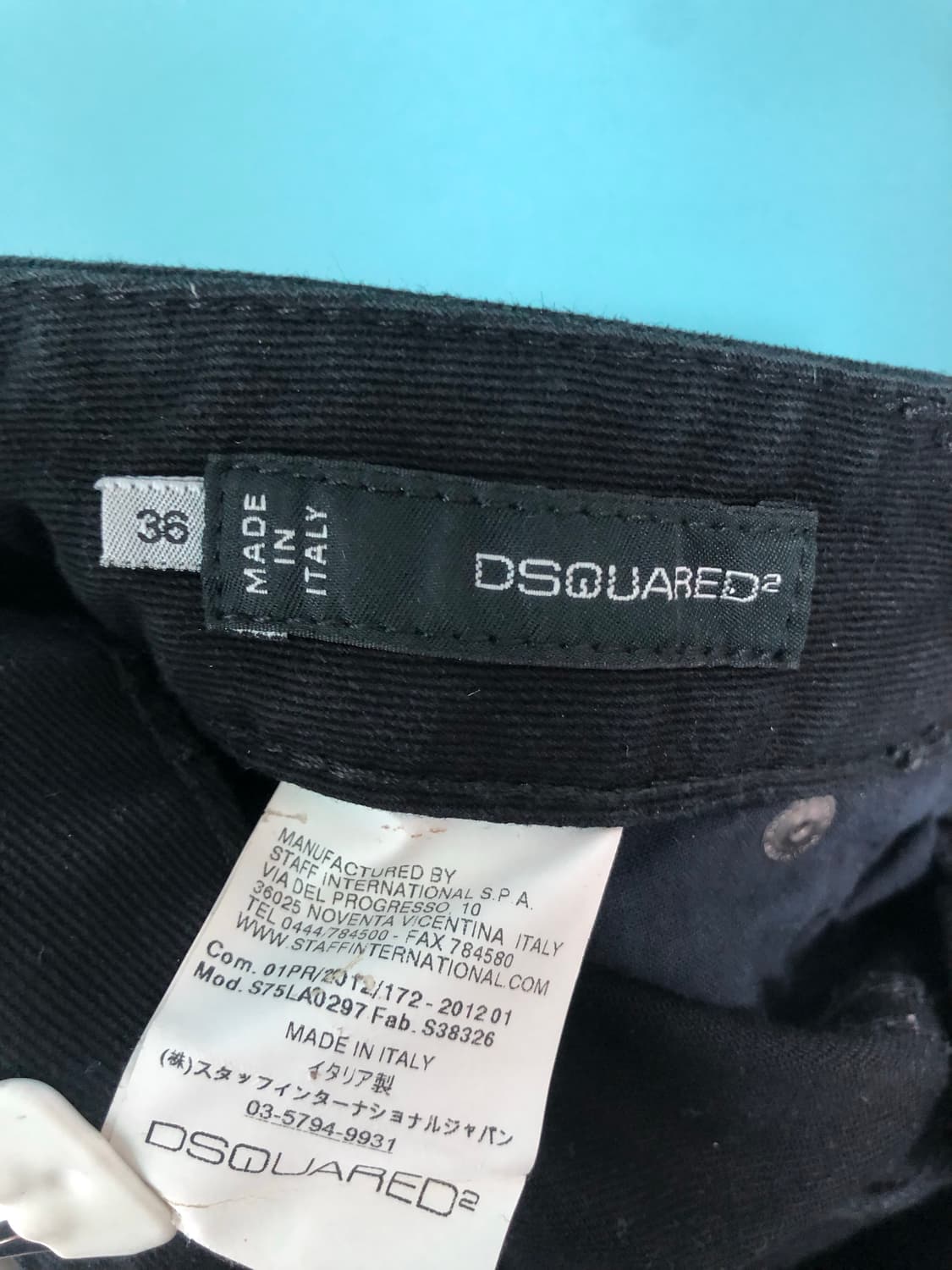 디스퀘어드2 블랙진 상품이미지6