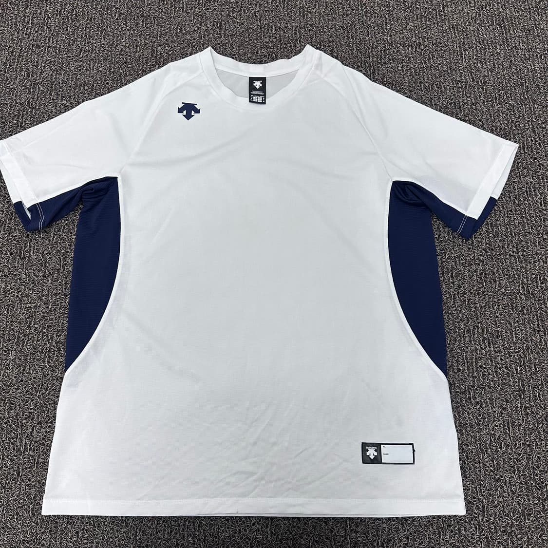데상트 기능성 반팔티셔츠 화이트 115(3XL) 상품이미지1