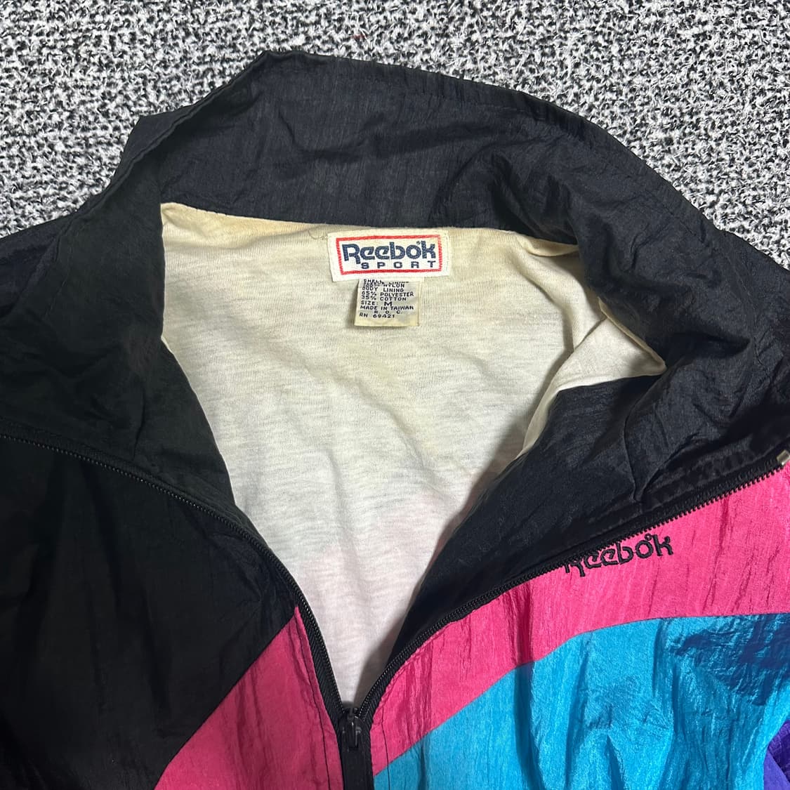 (L추천) 리복 올드스쿨 바람막이 상품이미지2