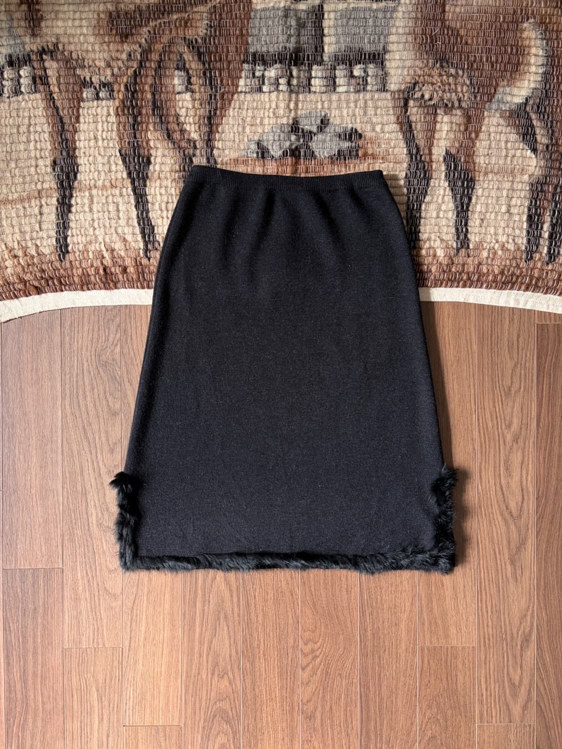 fur knit skirt 상품이미지8