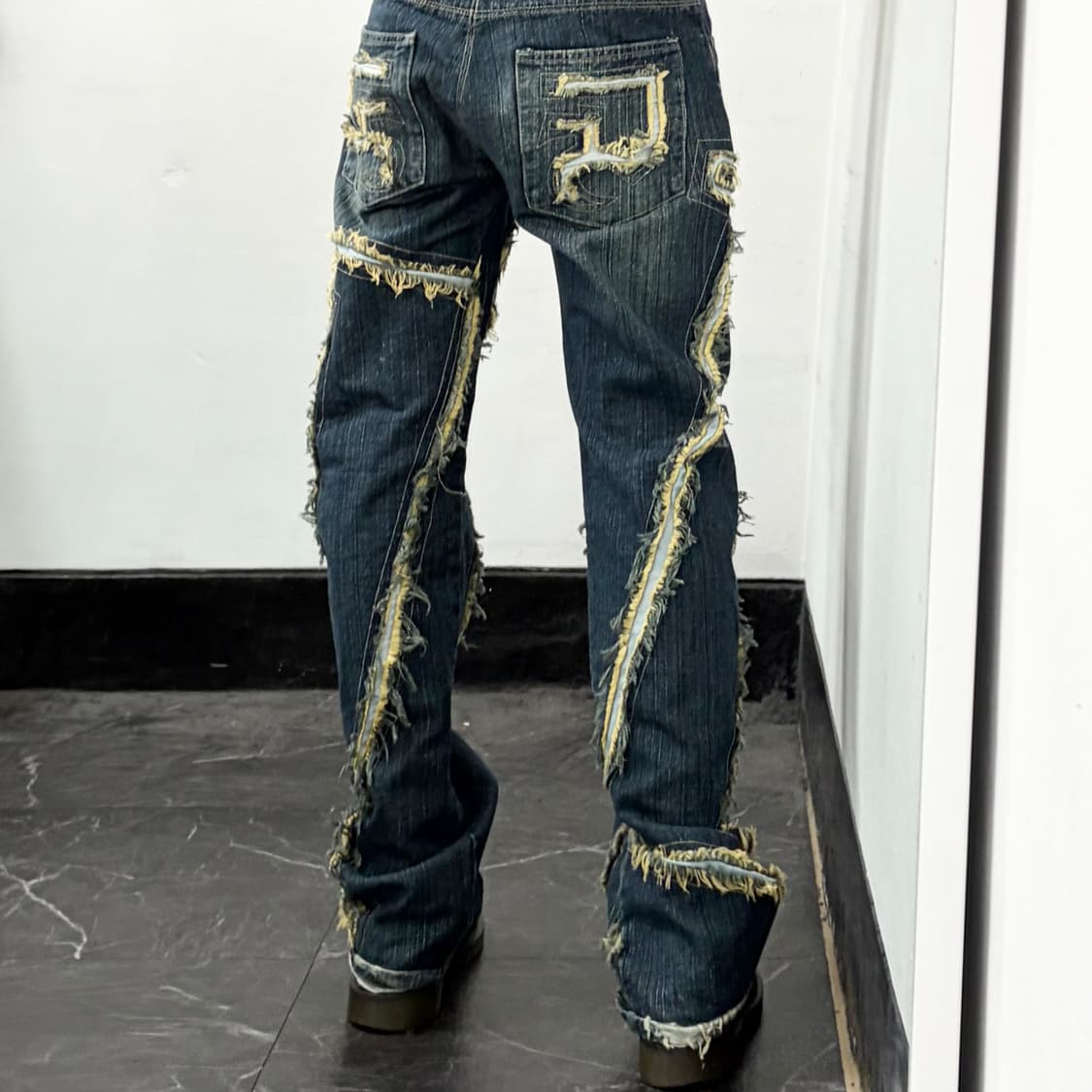 Deflava 데미지 데님 팬츠 상품이미지3