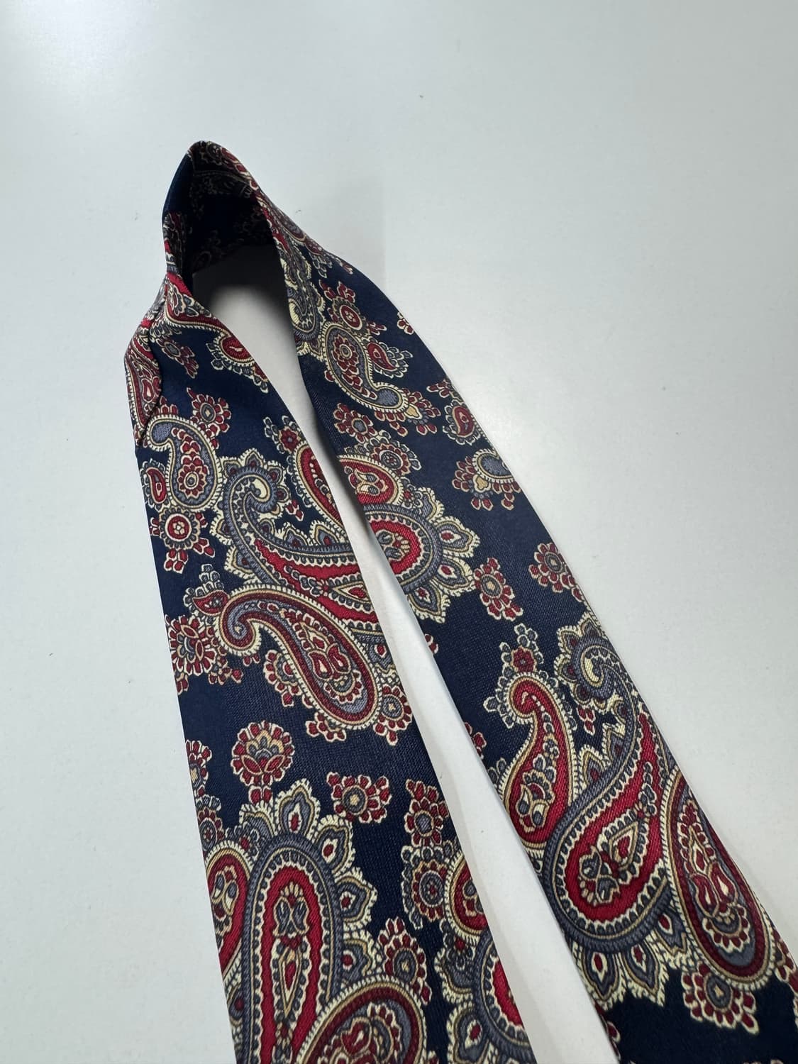 페이즐리 패턴 넥타이 9.7cm 상품이미지6