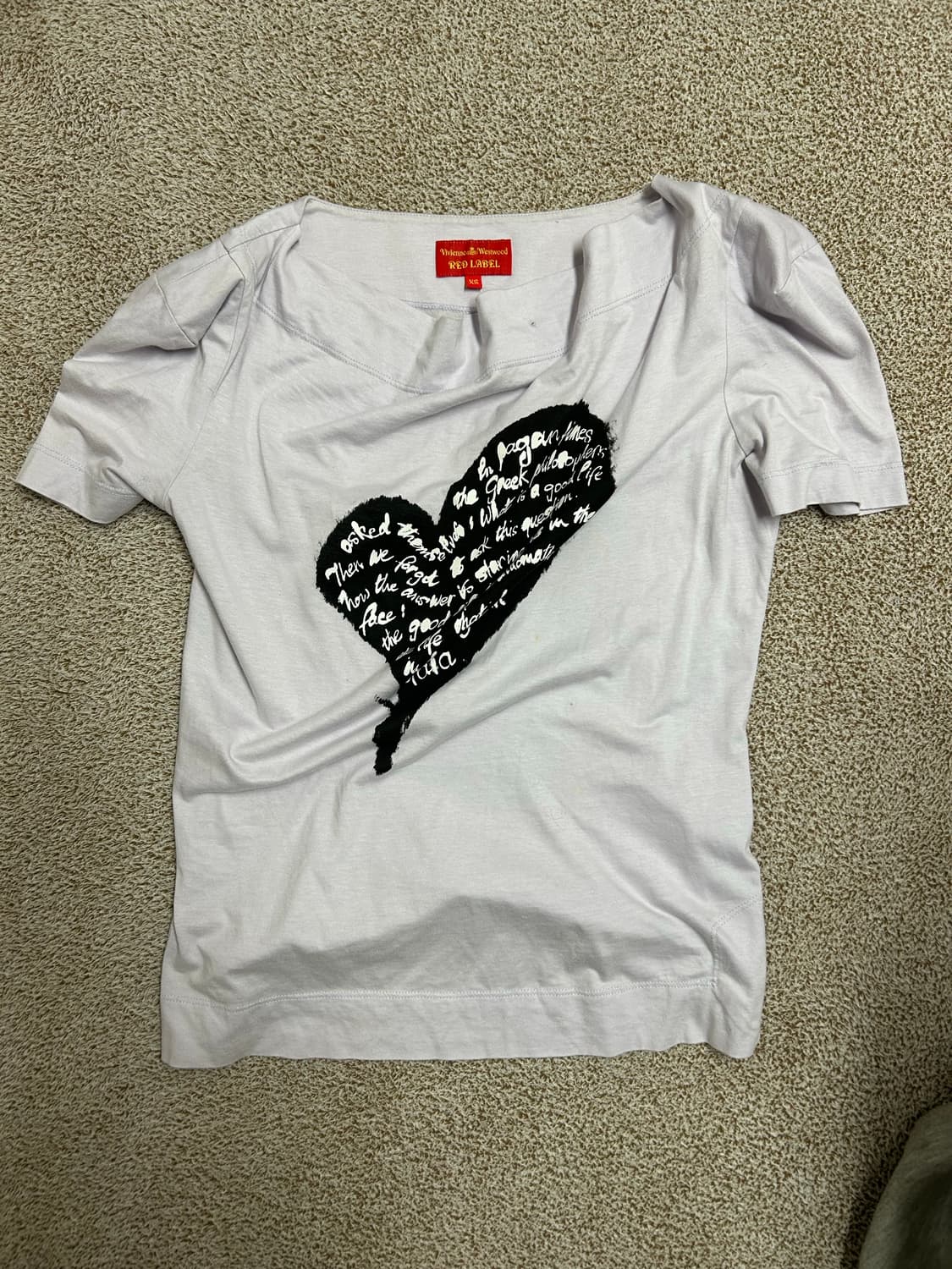 비비안웨스트우드 오픈숄더 티셔츠  상품이미지1