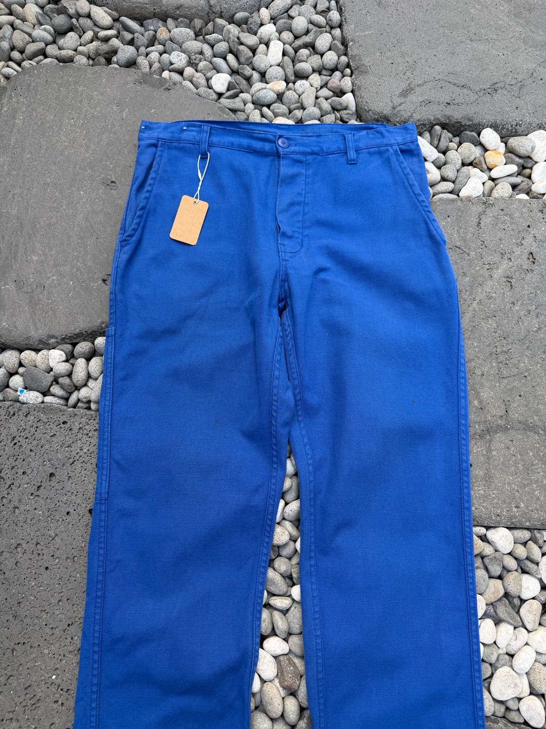 OLD VINTAGE WASHED BLUE FRENCH 프렌치워크팬츠 상품이미지3