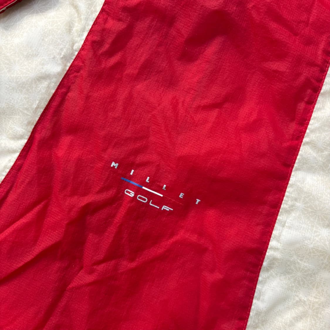 실측 밀레 골프 후드 바람막이 자켓 0423J 상품이미지6