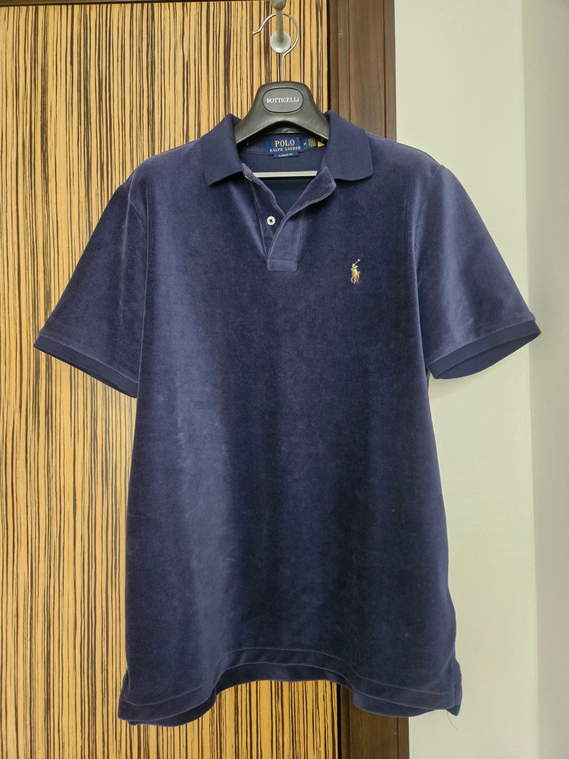 폴로 클래식핏 코듀로이 반팔 상품이미지1