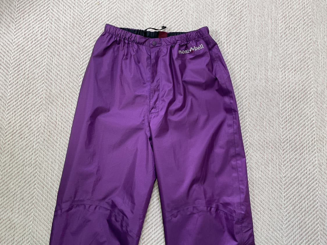몽벨 재팬 고어텍스 퍼플 나일론 팬츠  상품이미지3