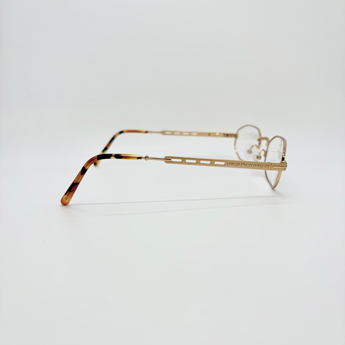 LUCIANO SOPRANI 골드 메탈 빈티지 안경 상품이미지5