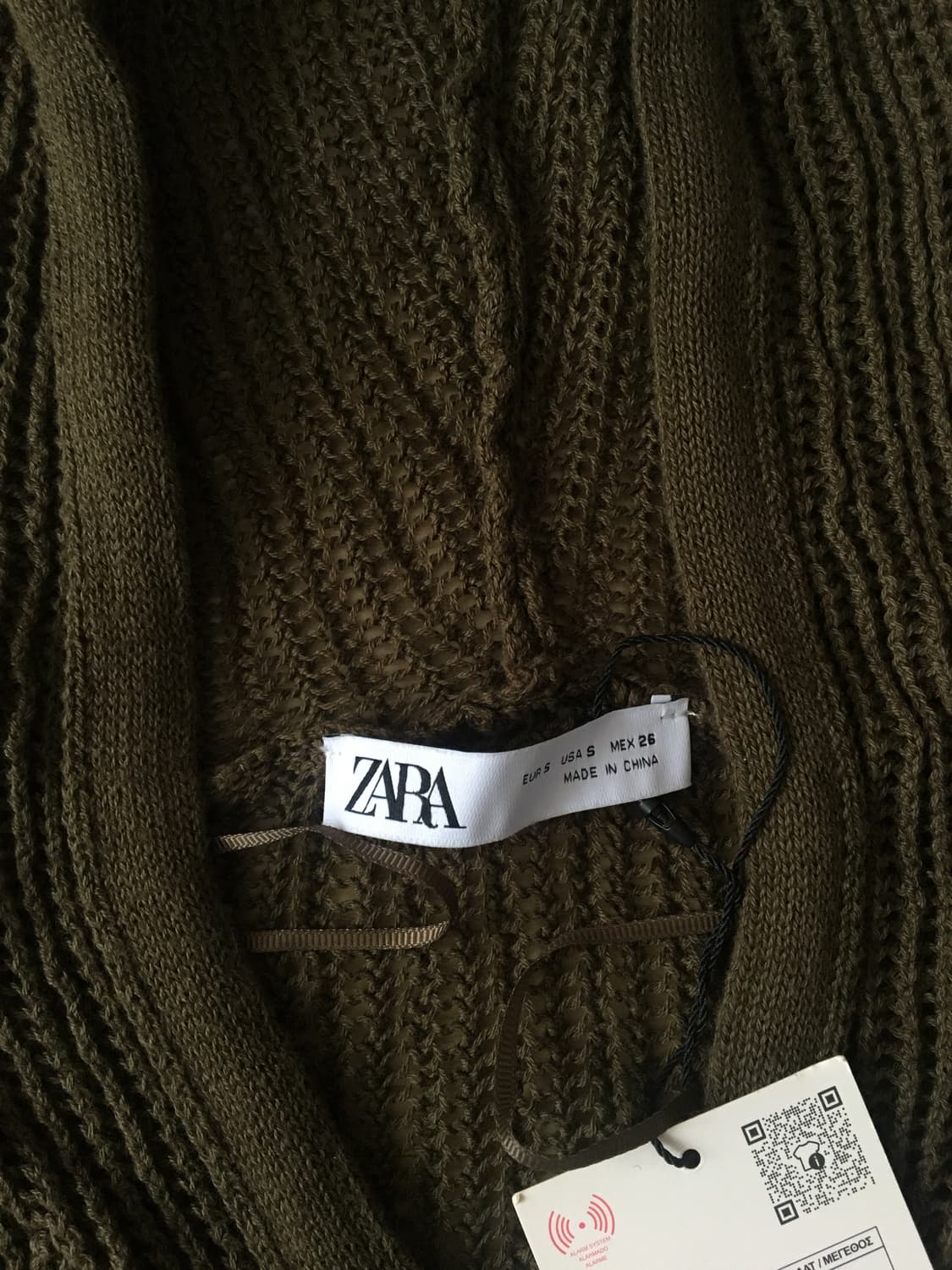 자라 후드 니트 가디건 상품이미지3