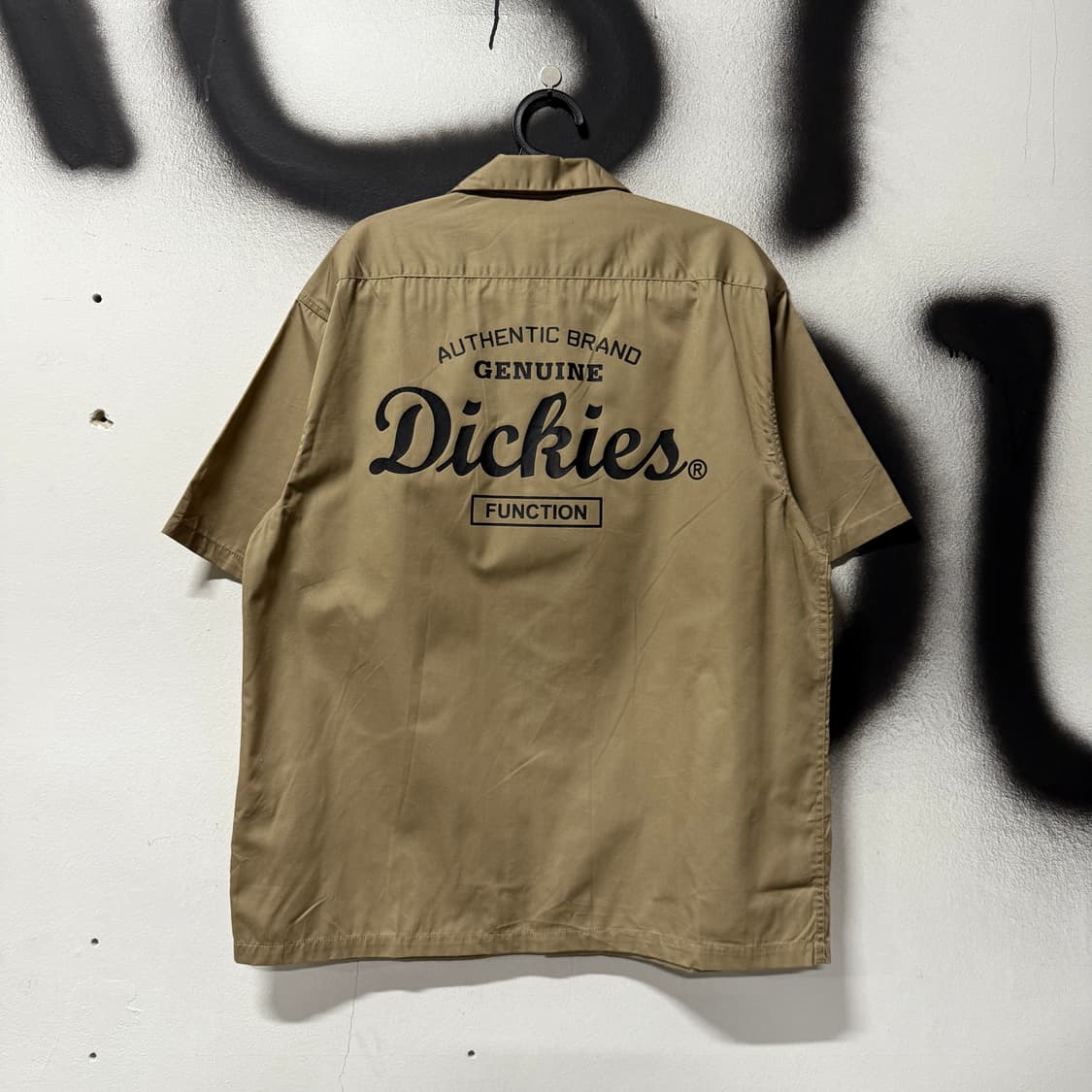 디키즈 빅 프린팅 원 포인트 워크 반팔 셔츠 상품이미지2