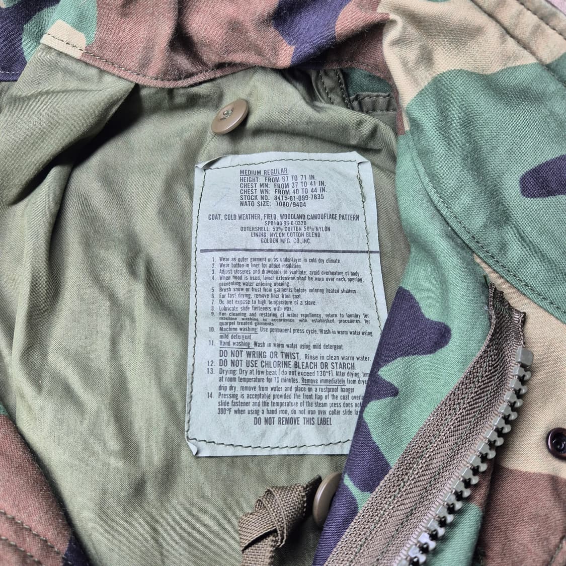 90s m65 필드자켓 상품이미지6