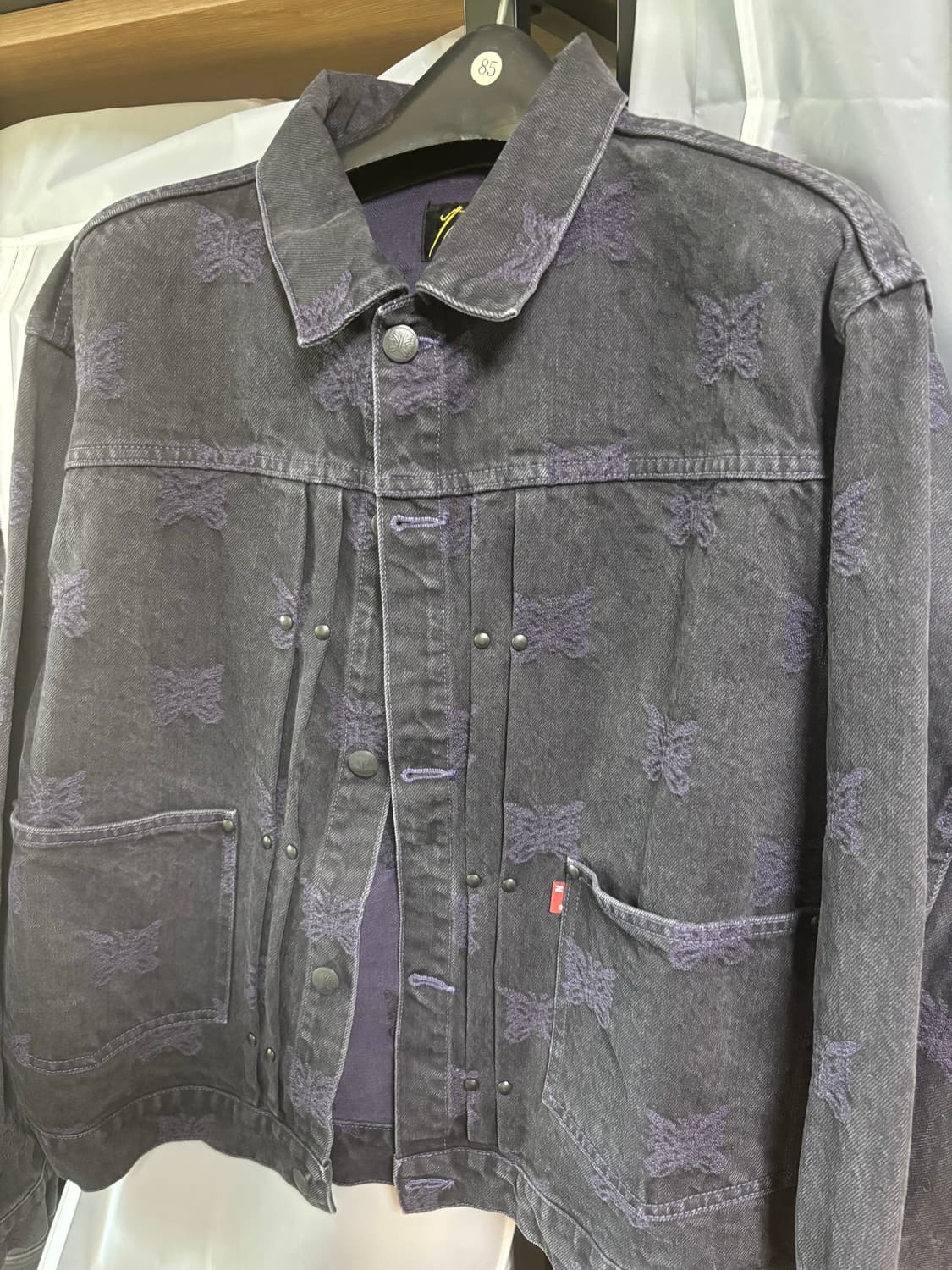 니들스 나비 청자켓 새상품 상품이미지1