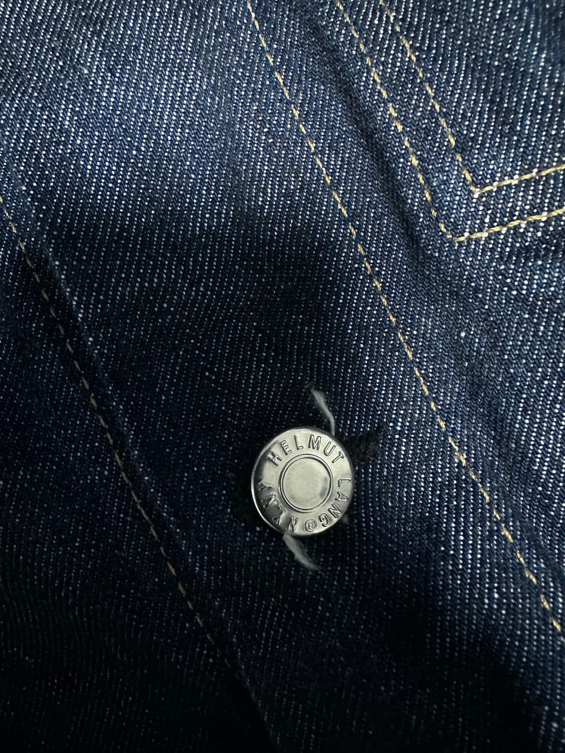 헬무트랭 03 s/s 아카이브 라인 레더 슬리브 자켓 GD착용 상품이미지4