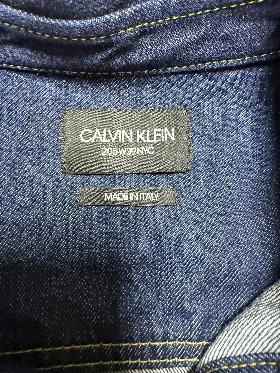 라프시몬스 캘빈클라인 청자켓 상품이미지3