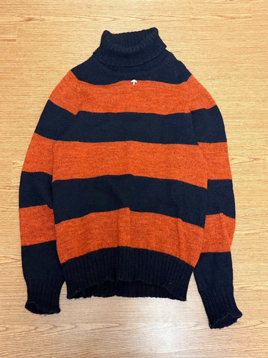 Nigel Cabourn의 스트라이프 목폴라 상품이미지1