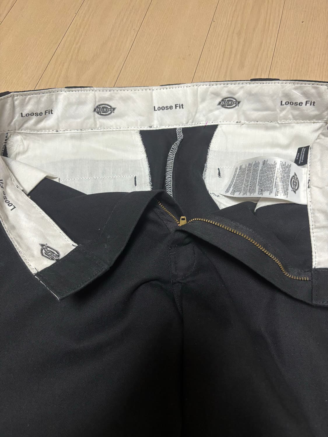 디키즈 더블니 루즈핏 워크팬츠 블랙 31 상품이미지6