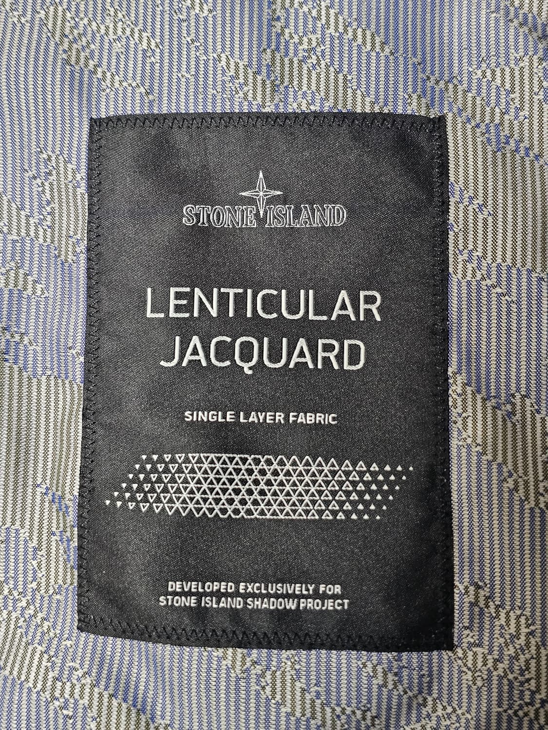 스톤아일랜드 쉐도우프로젝트 렌티큘러 자카드 자켓 상품이미지7