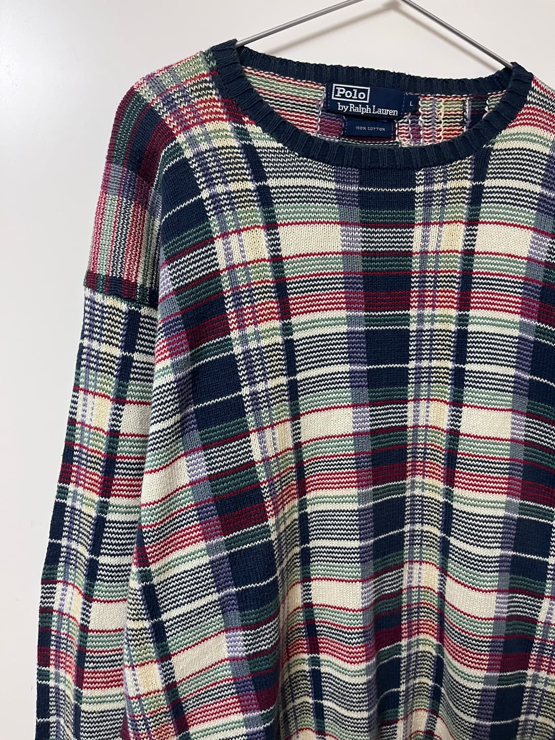 Ralph lauren cotton patchwork knit 상품이미지3