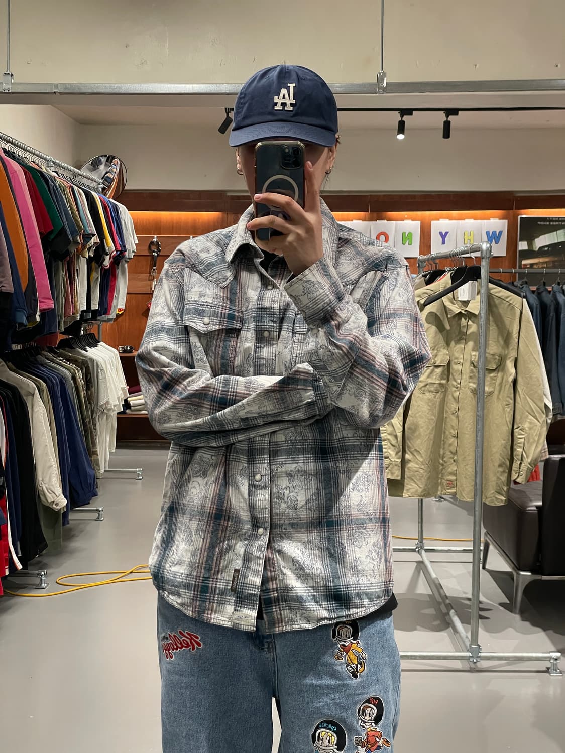 랭글러 웨스턴 셔츠   상품이미지2