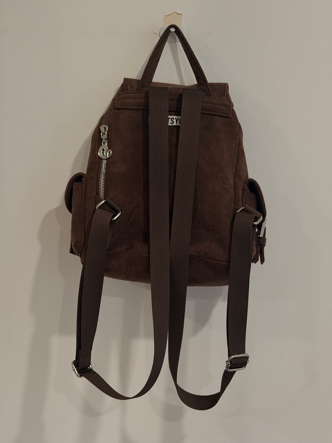 라츠유 노스텔지아 츄비 백팩 _ 스웨이드 브라운 상품이미지7