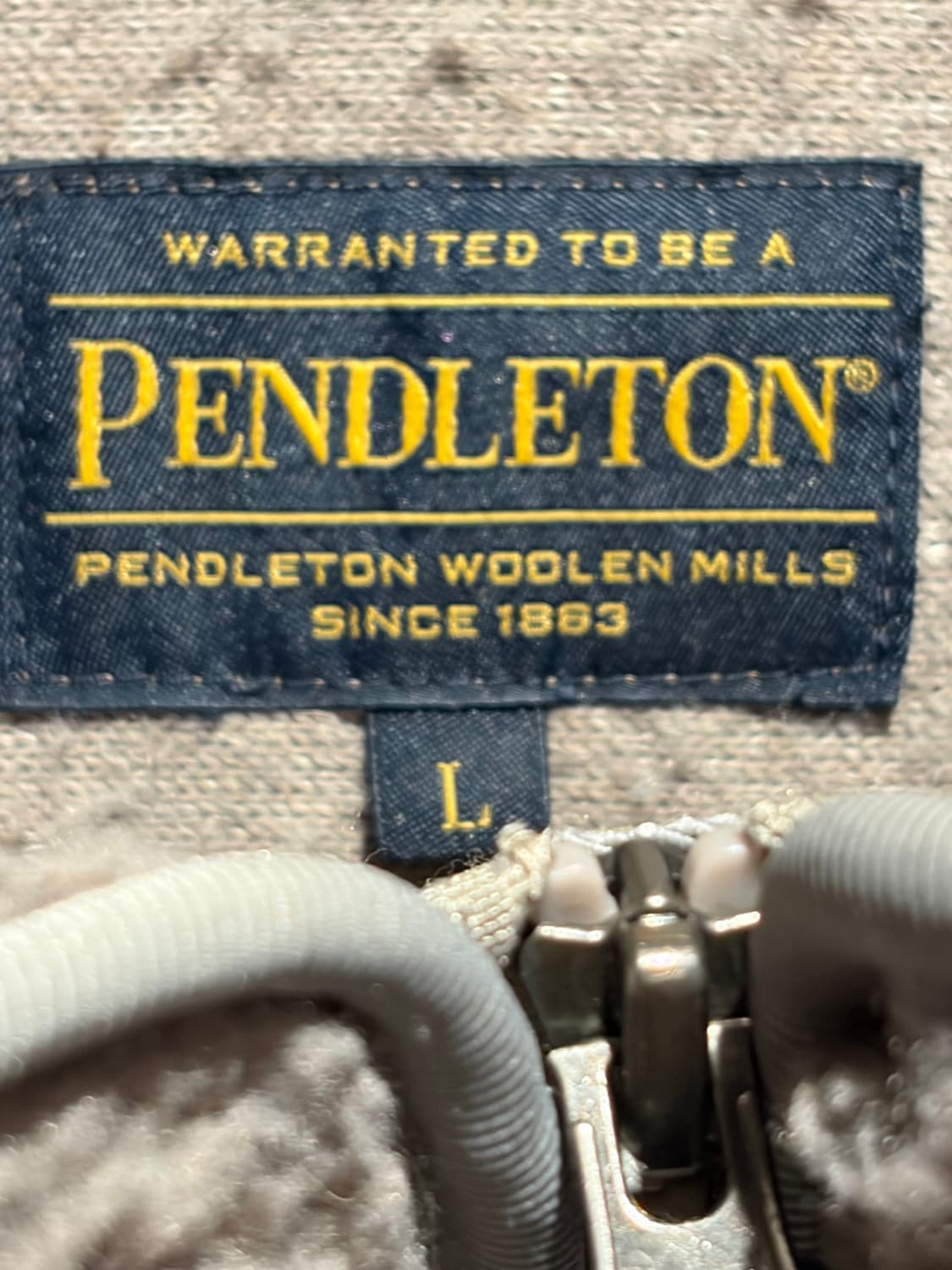 Pendleton boa fleece jacket / 팬들턴 보아 후리스 상품이미지3