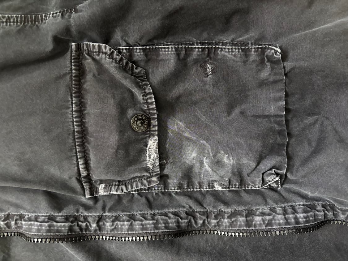 Stone Island 블랙 오버셔츠 XL 상품이미지4