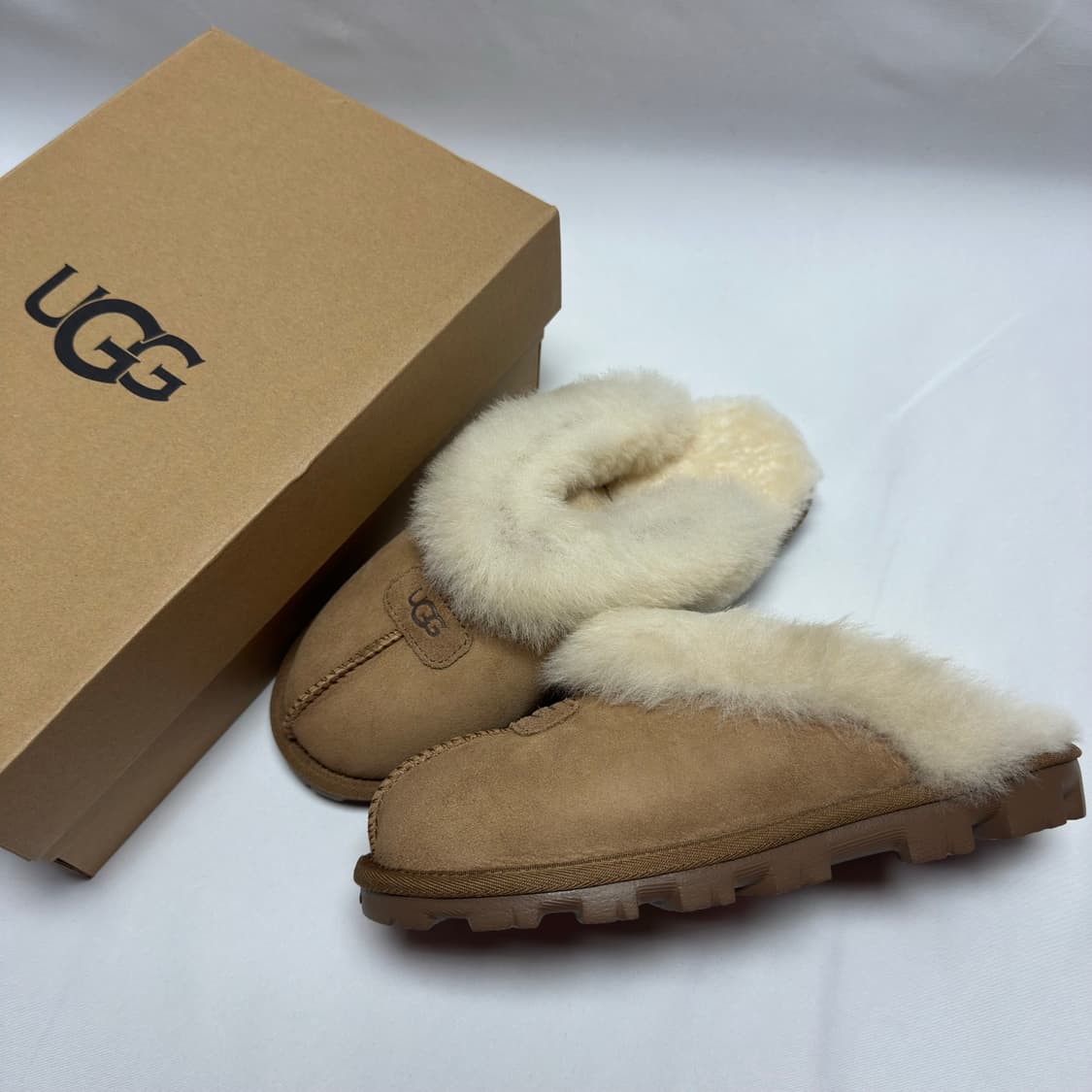 (230) 미국 어그 UGG 코케트 체스트넛 털신 겨울신발 새제품 상품이미지1