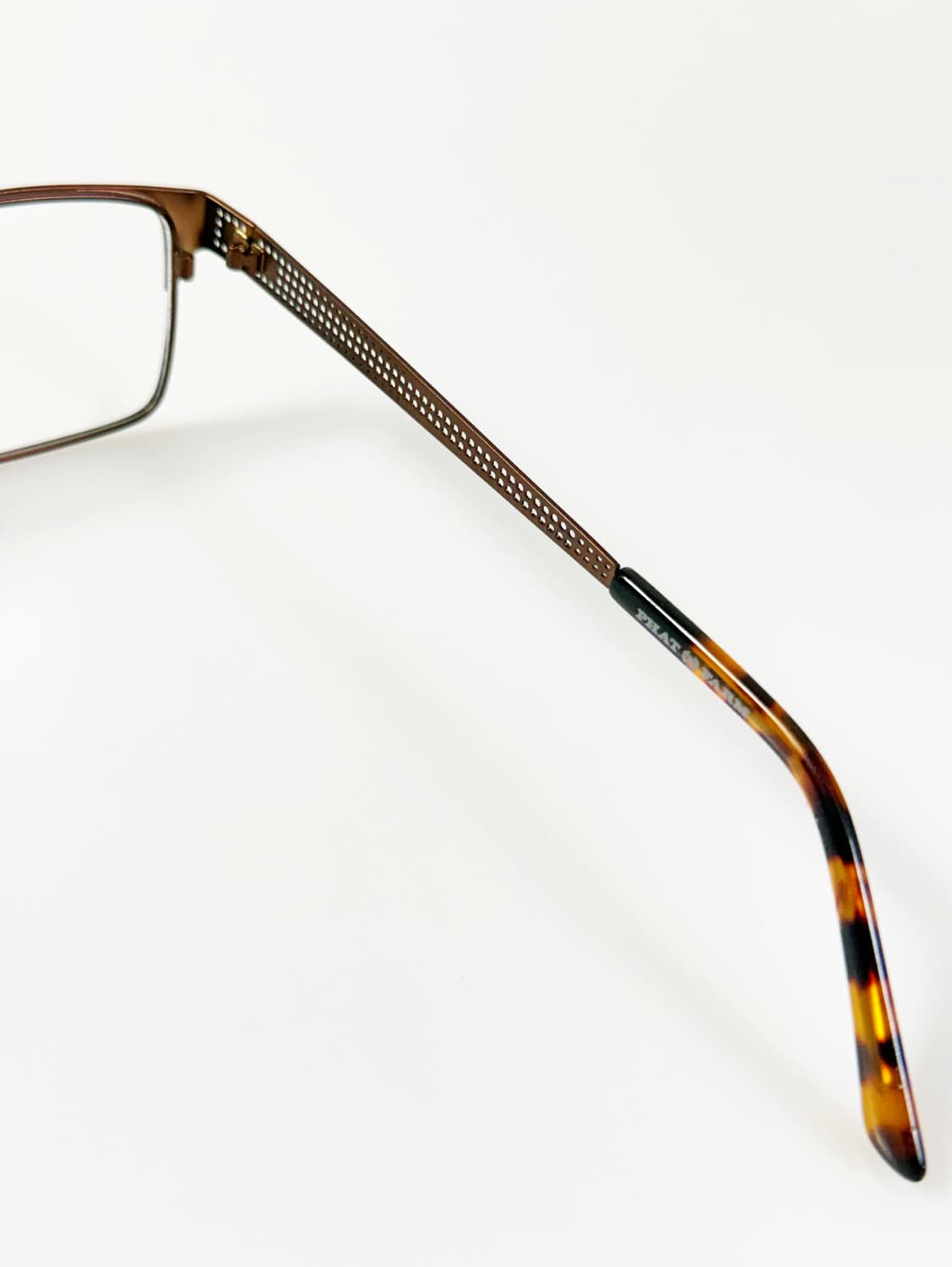 PHAT FARM 매트 그린 슬림 스퀘어 메탈 빈티지 안경 상품이미지6