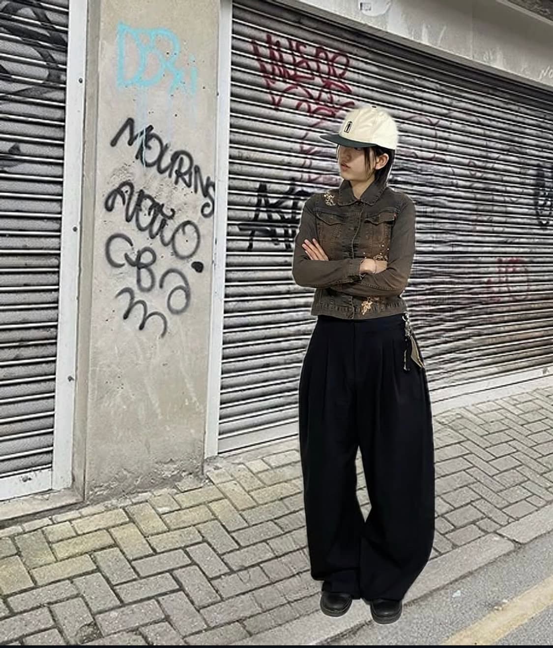 플라워 레이스 패치 데님 재킷 상품이미지1