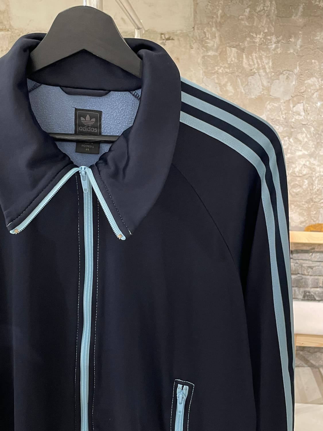 아디다스 네이비 스카이 블루 70s 트랙 져지 상품이미지3