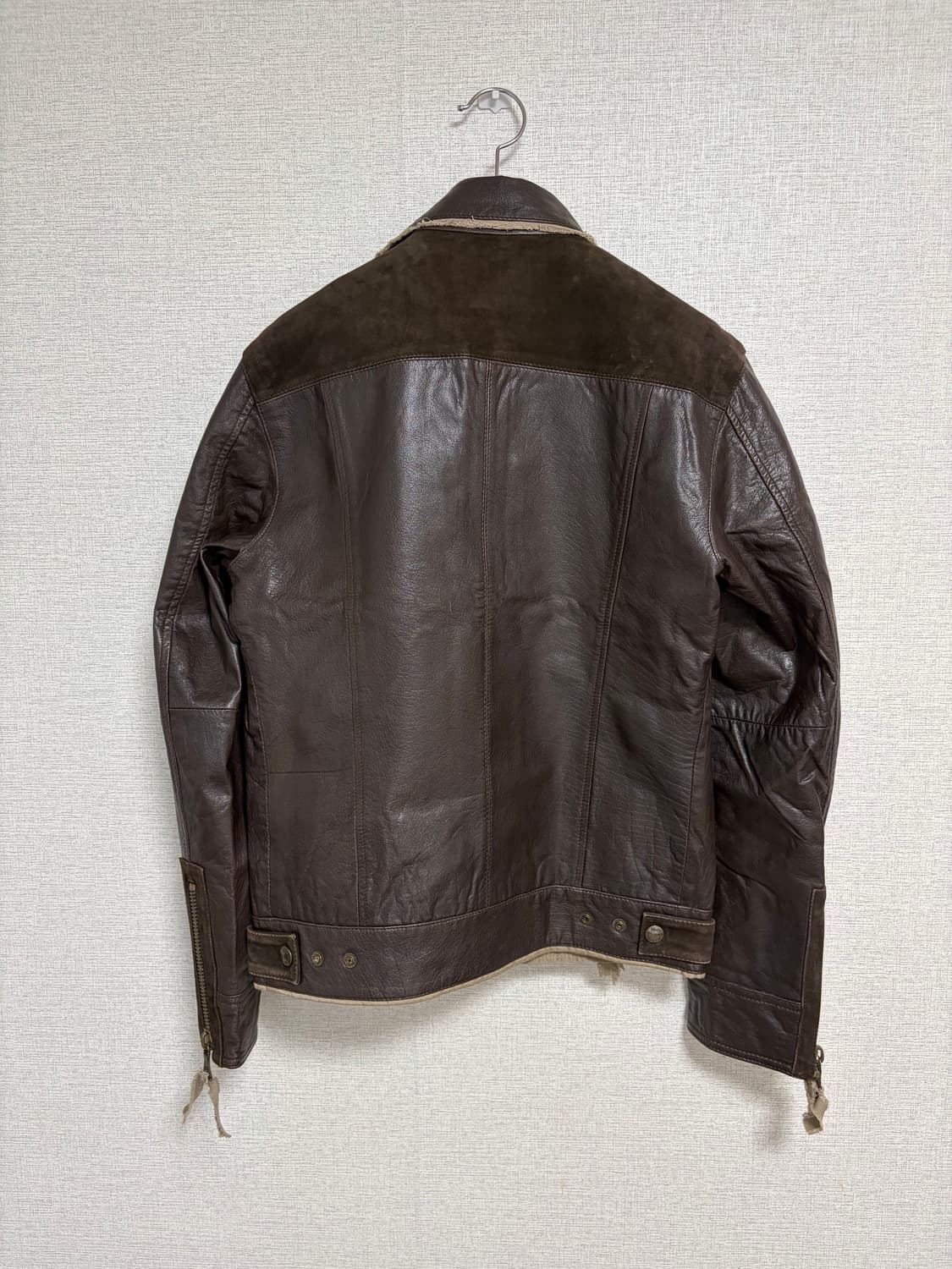 돌체앤가바나/멀티레이어 레더자켓/48 상품이미지2