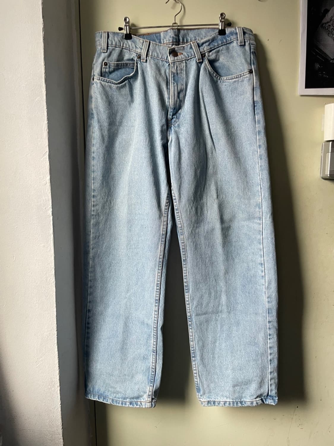 90s 리바이스 562 연청 made in USA 상품이미지1