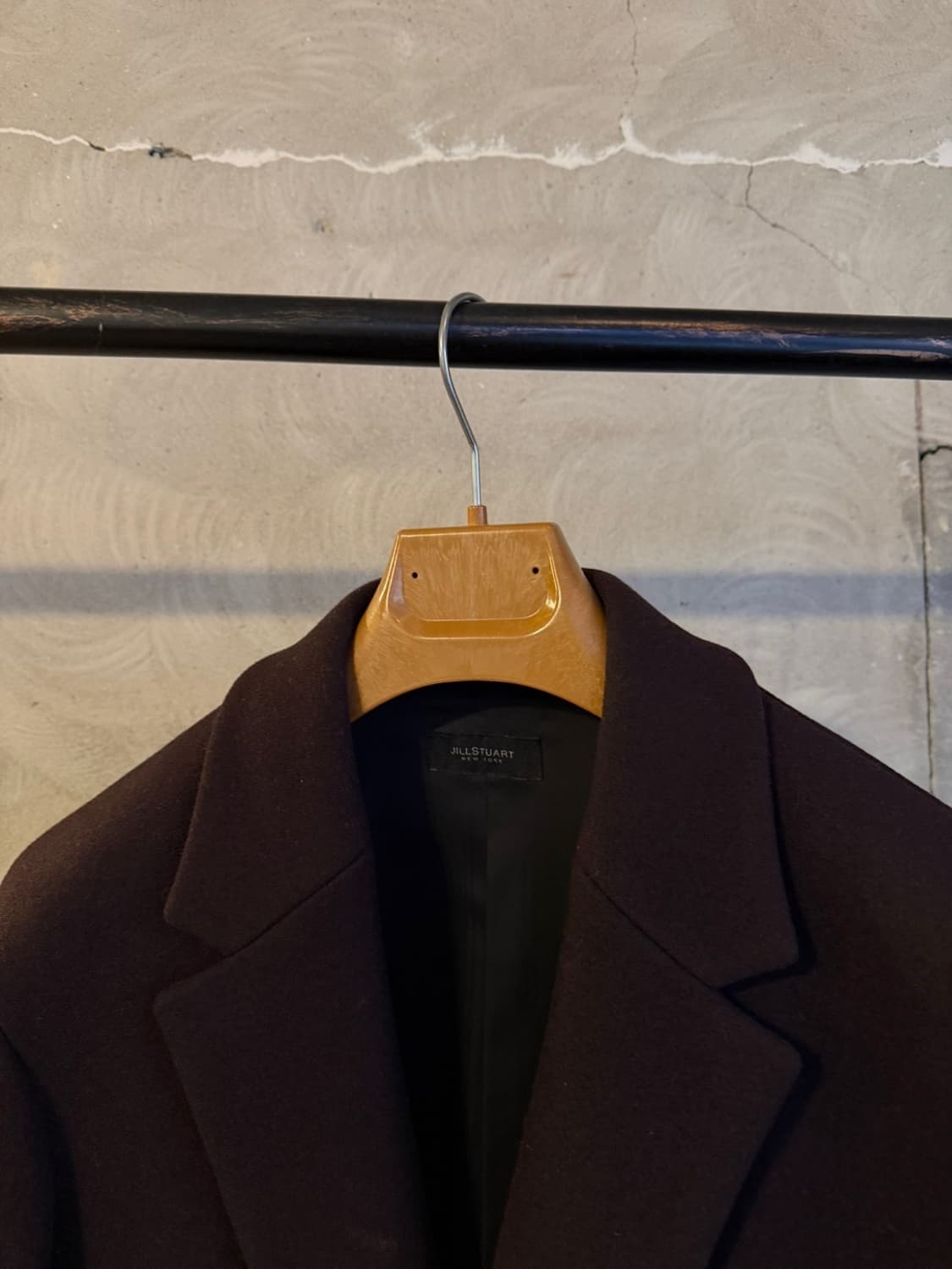 질스튜어트 펠트울 체스터필드 코트 100 상품이미지3