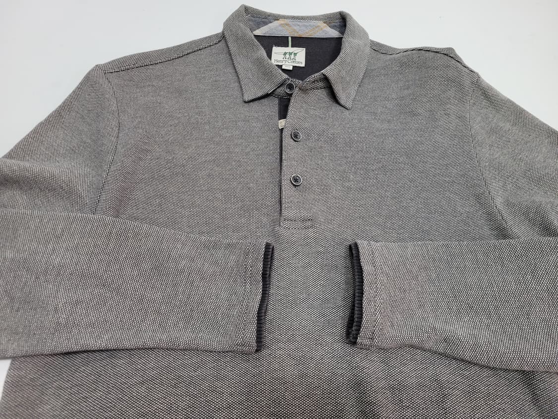 Henry Cottons 헨리코튼 긴팔 티셔츠 / 남 100 멜란지그레이 상품이미지3