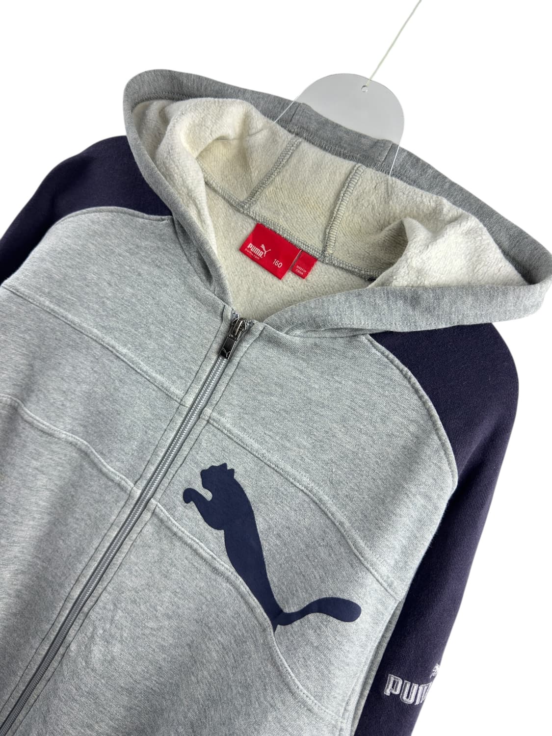 퓨마 그레이 퍼플 후드집업1301 상품이미지3