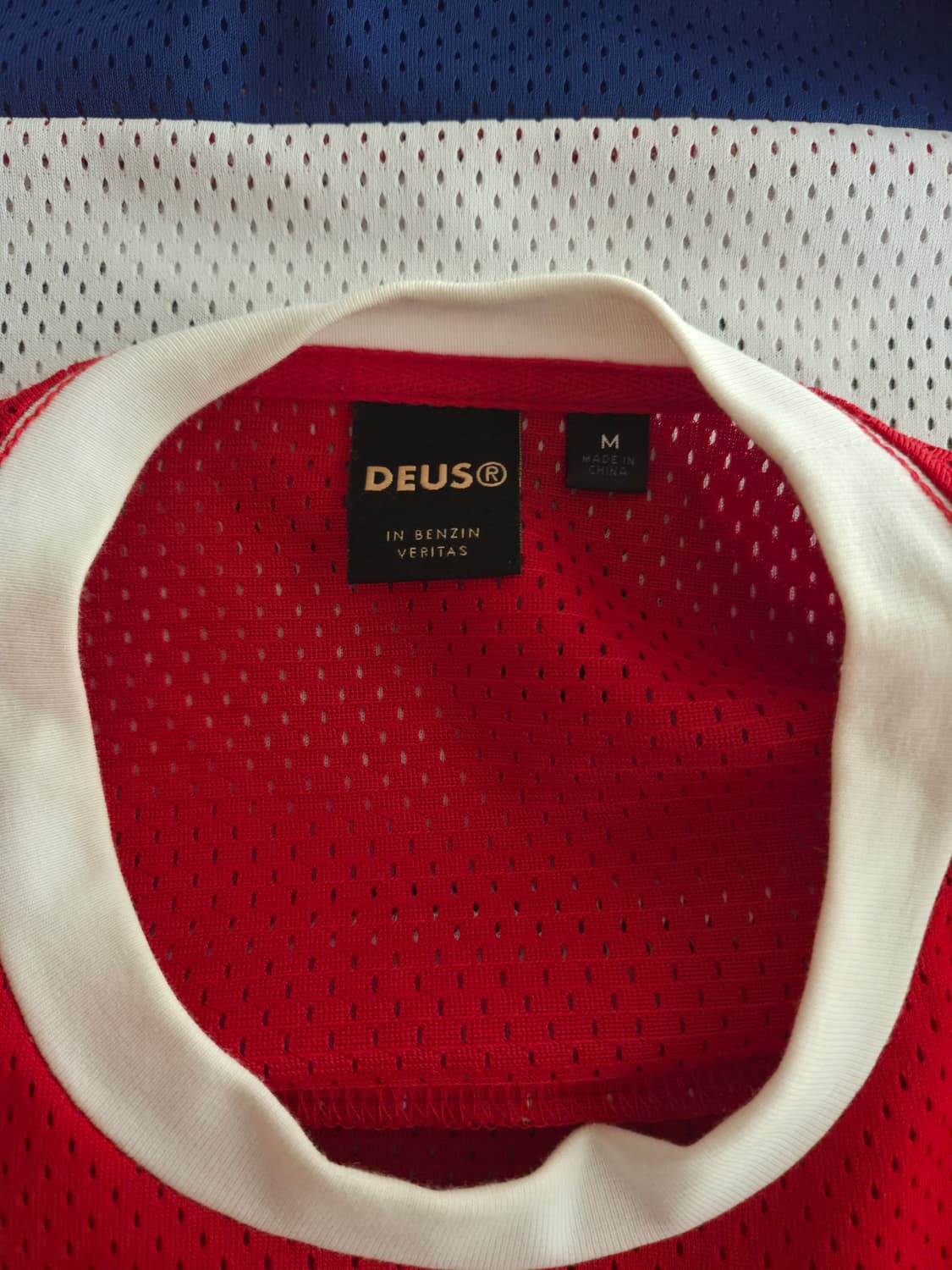 데우스 엑스 마키나 세이버 모토 저지 레드 상품이미지3