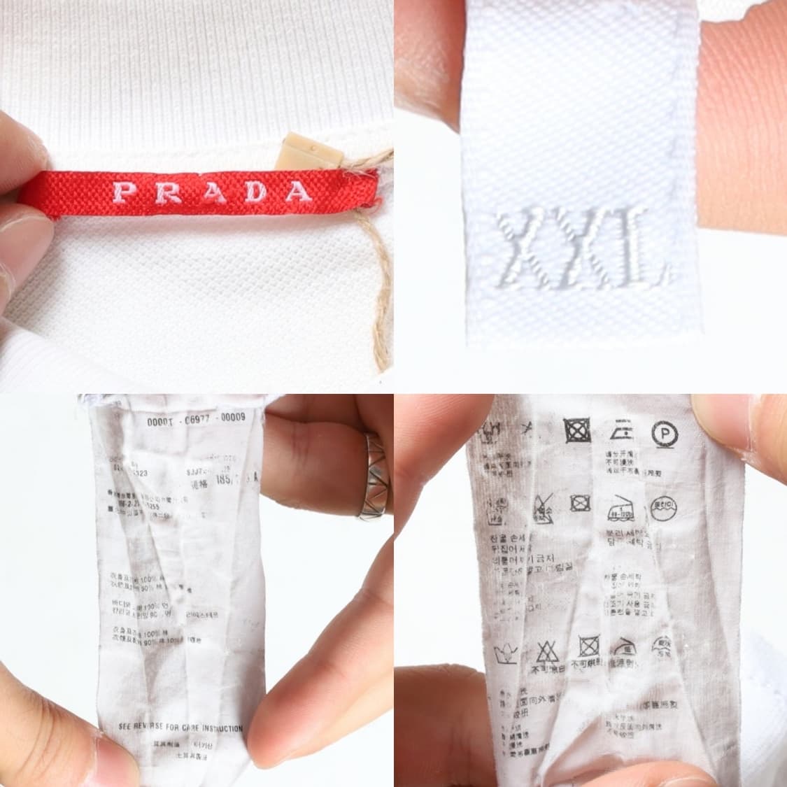 프라다 Prada Polo Long Sleeve   상품이미지8