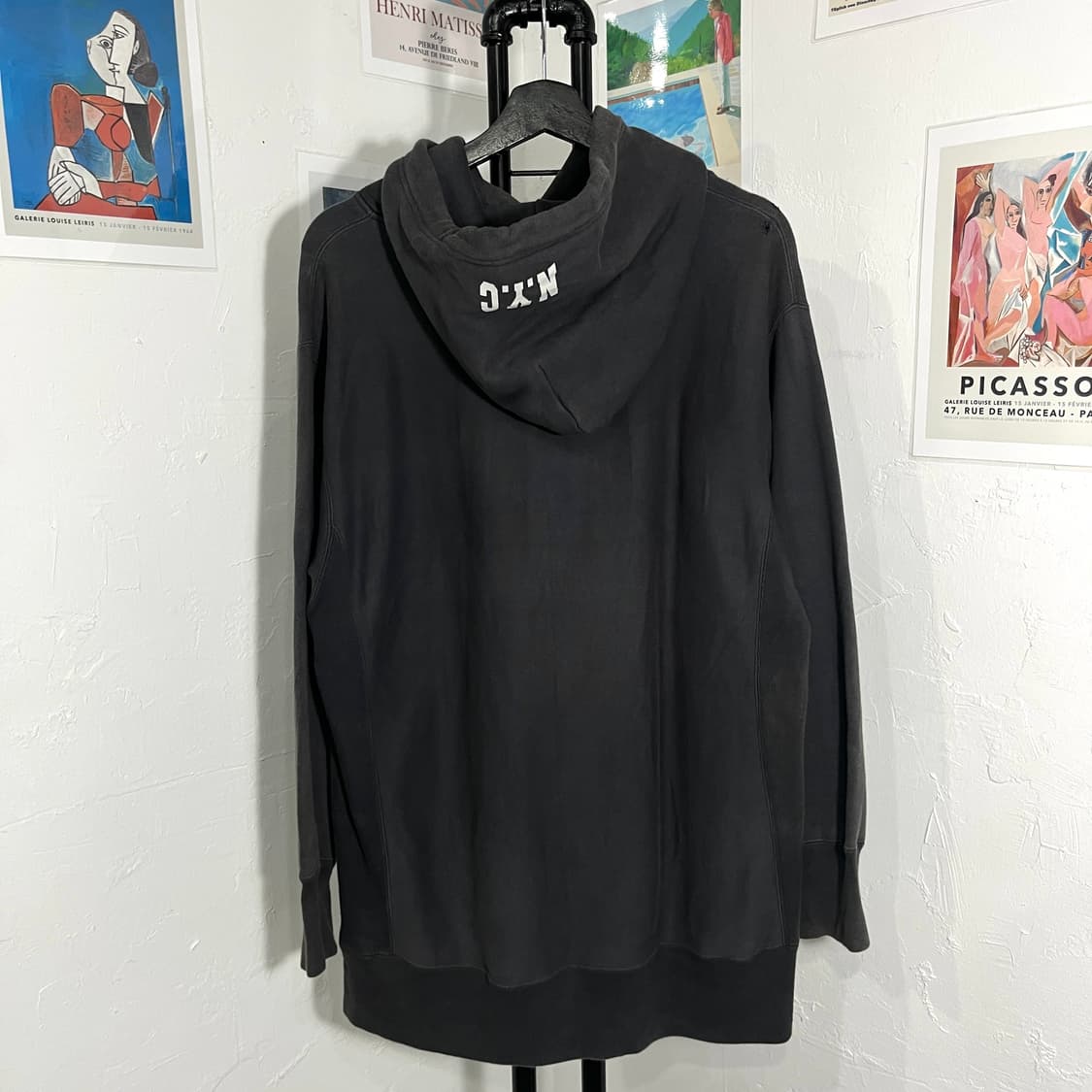 타임레그 프린팅 후드티 상품이미지2