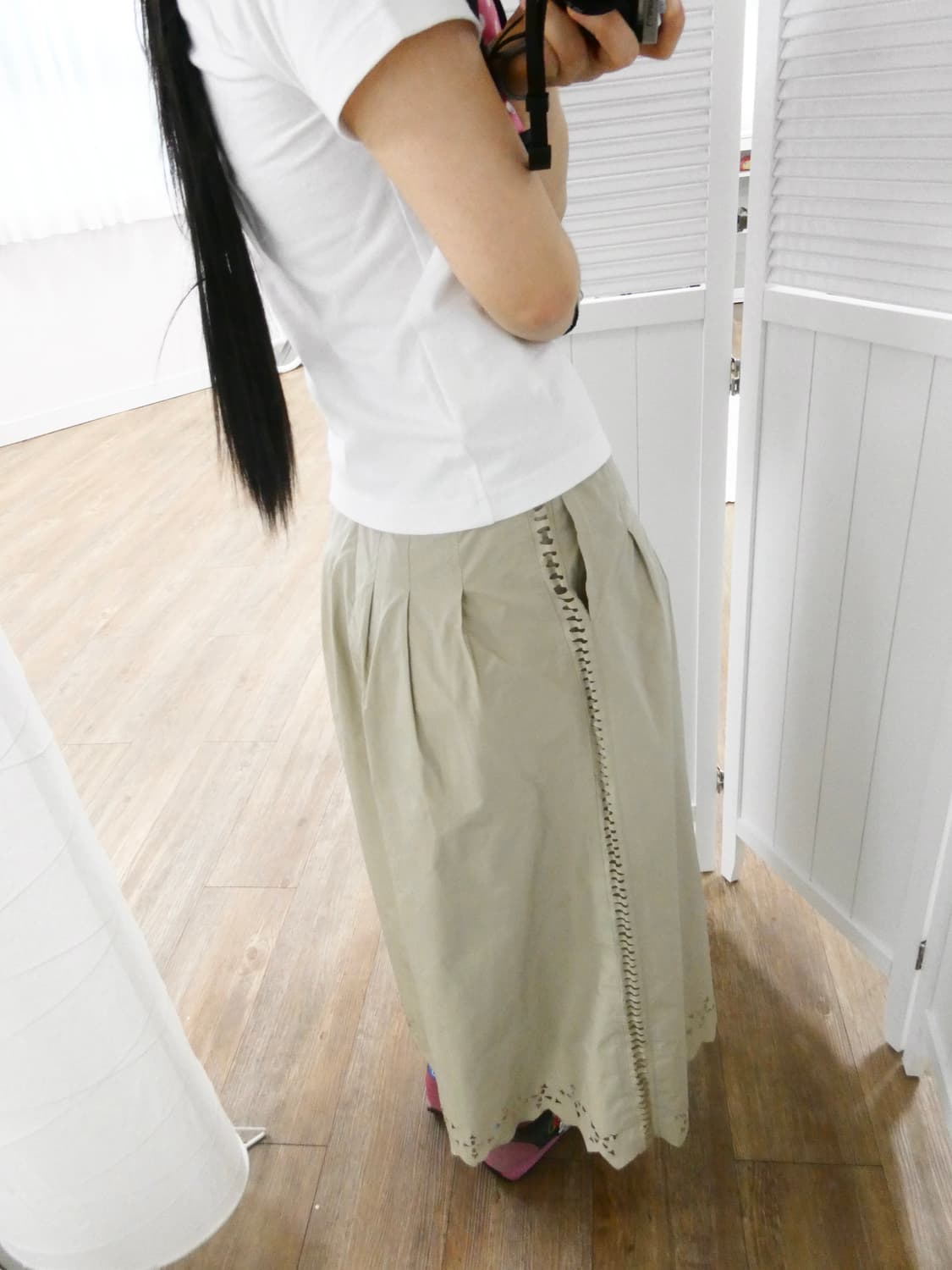 센소유니코 이오콤이오 커팅 스커트 상품이미지3