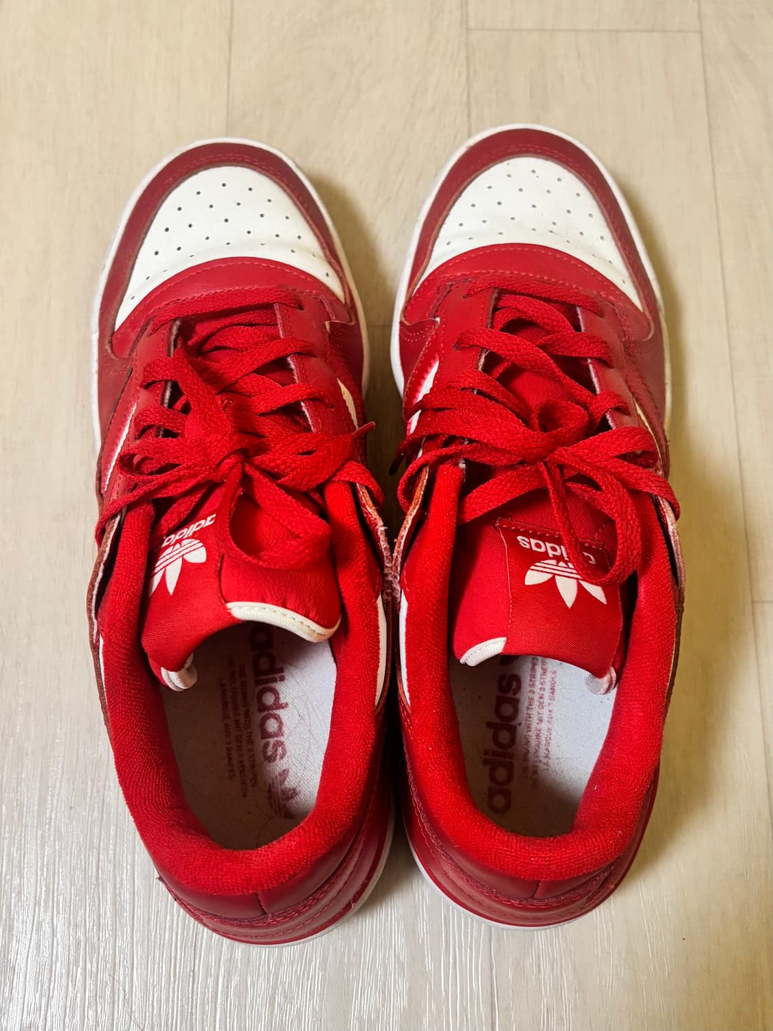 아디다스 포럼로우 스칼렛 클라우드 신발 / 260-265 상품이미지2