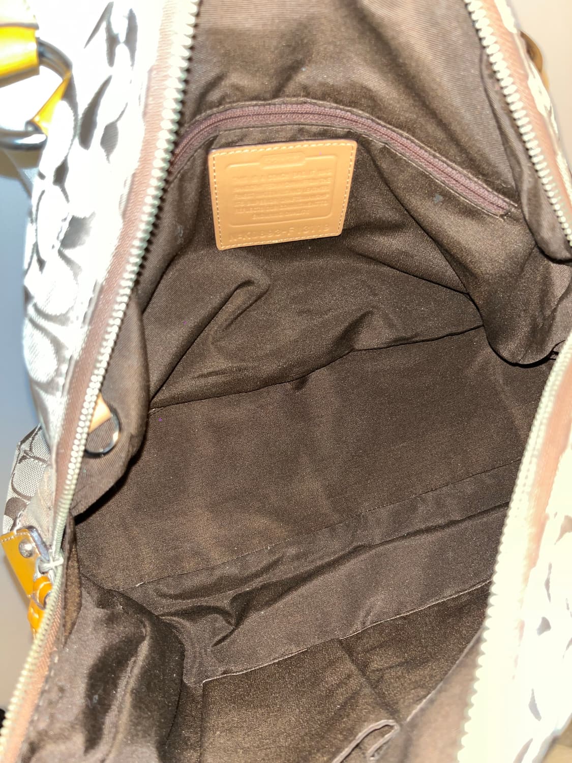 📦90s Coach Orange shoulder bag 상품이미지8