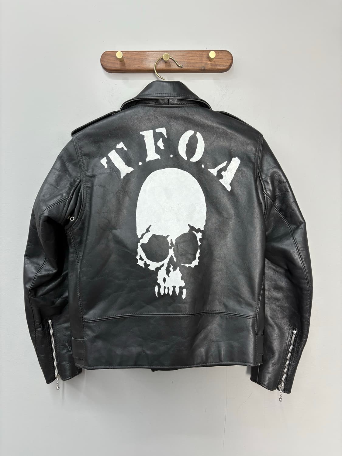 크로우즈 워스트 무장전선 가죽라이더 자켓 A3286 상품이미지9