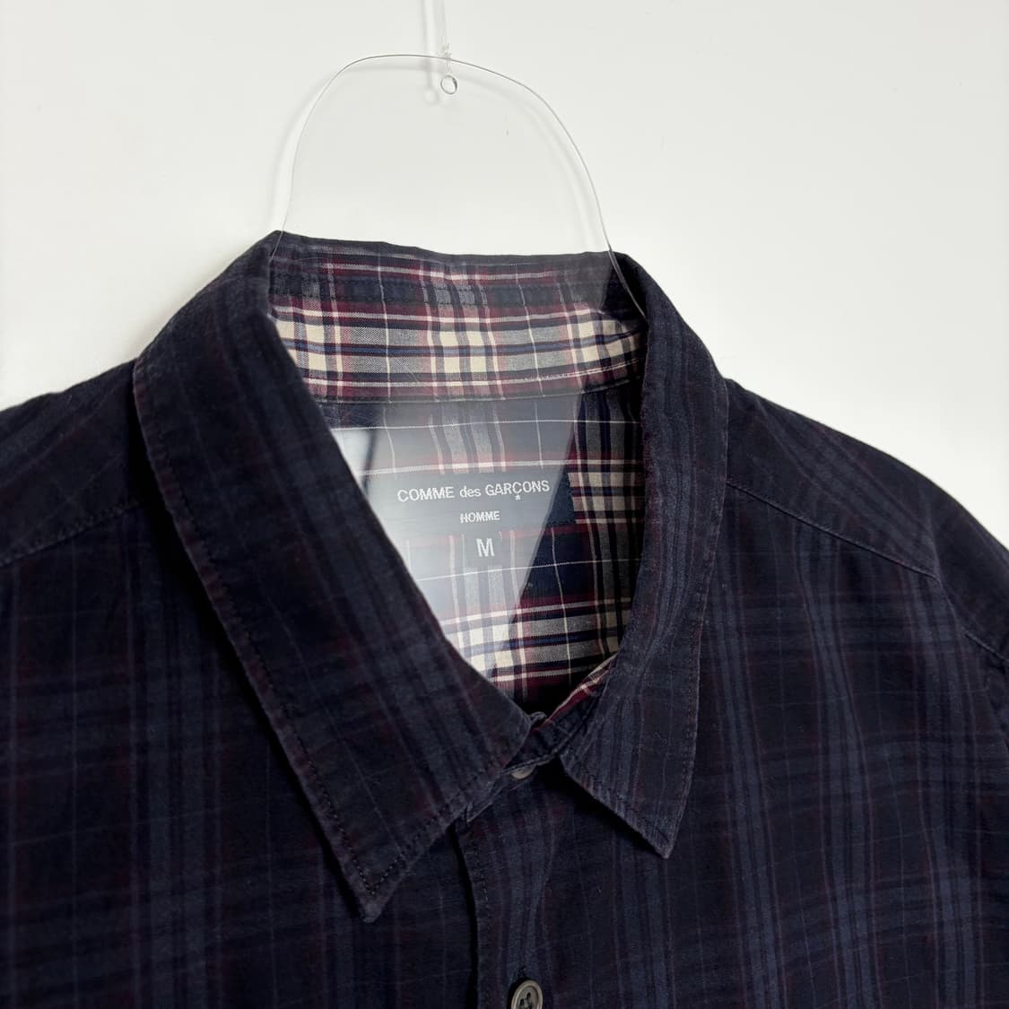 꼼데가르송 패턴 반팔 셔츠 상품이미지2