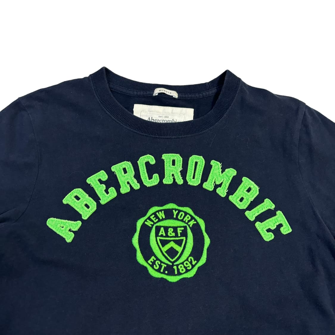 아베크롬비 스펠로고 반팔탑 M 상품이미지3