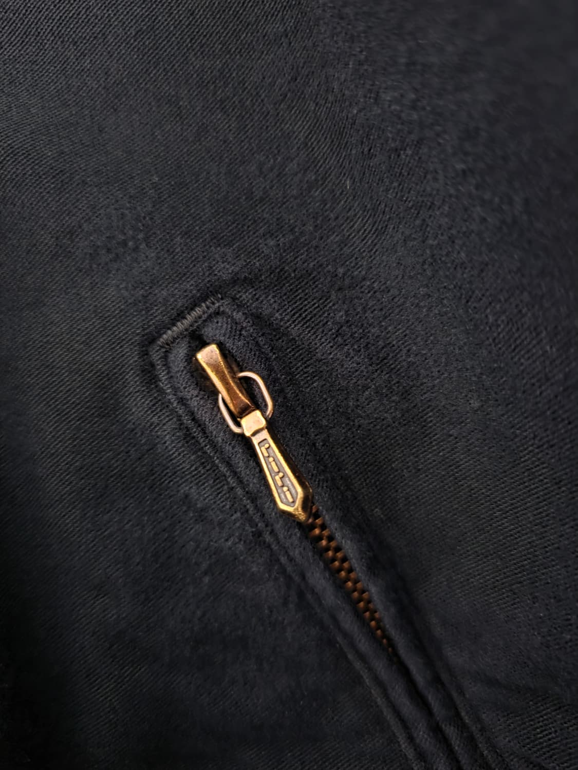 [2] 26SS 아프레쎄 실크 몰스킨 자켓 네이 상품이미지4