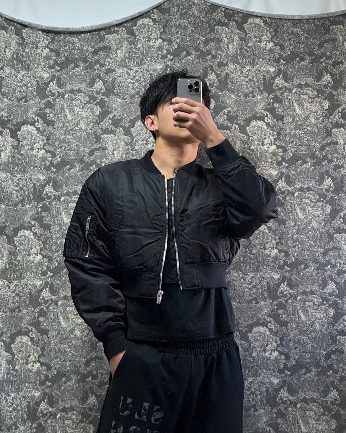 musinsa standard 크롭 ma-1 보머 재킷 상품이미지1