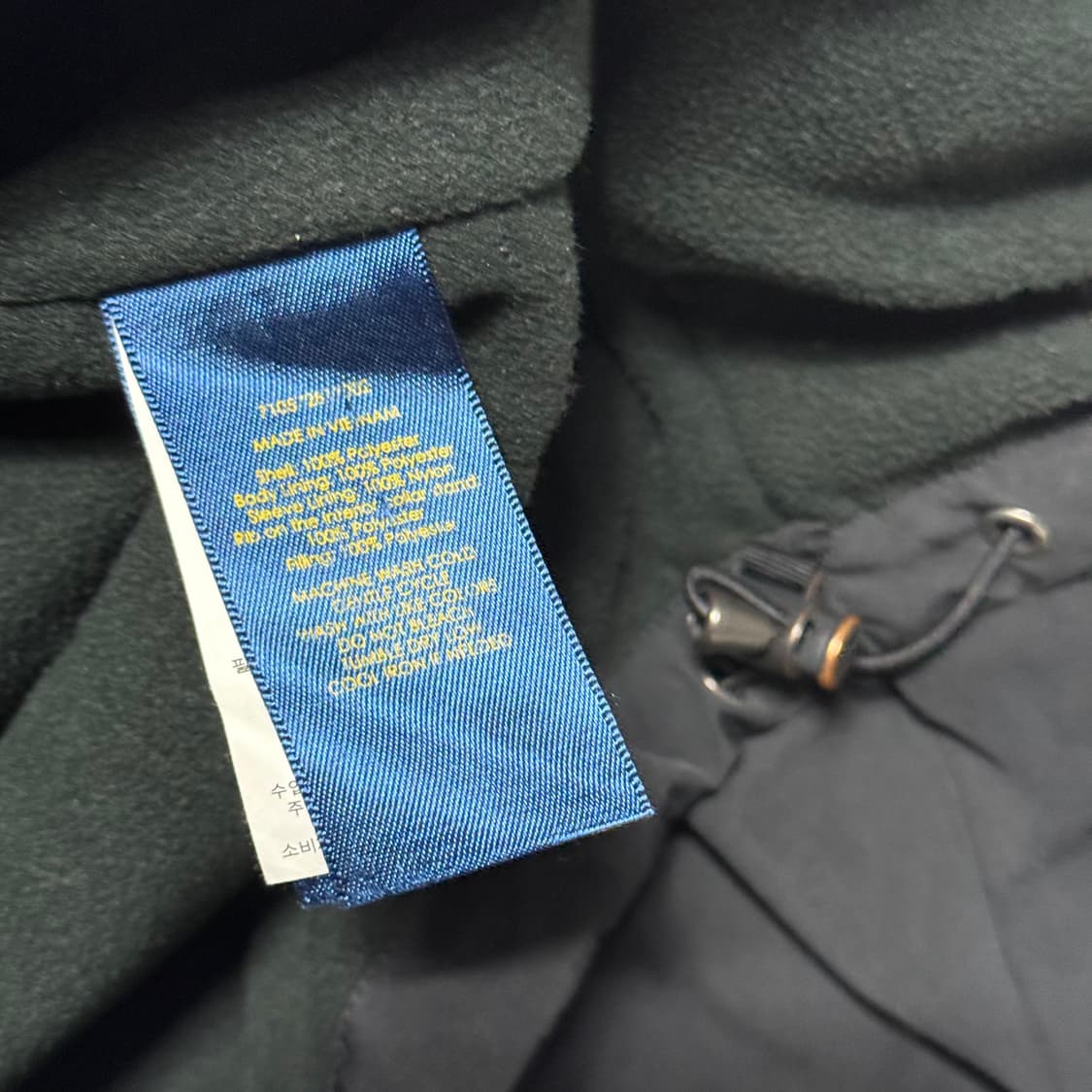 L 폴로랄프로렌 블랙 폴리쉘 페리 자켓 상품이미지5