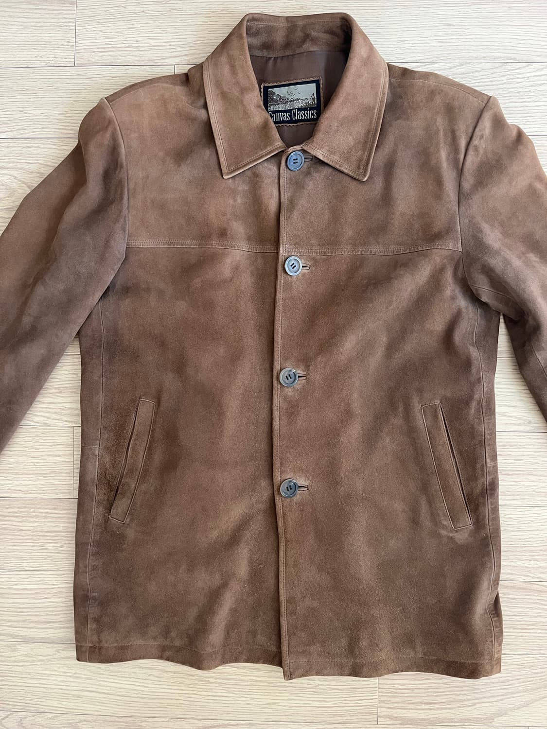 빈티지 스웨이드 카코트 상품이미지2