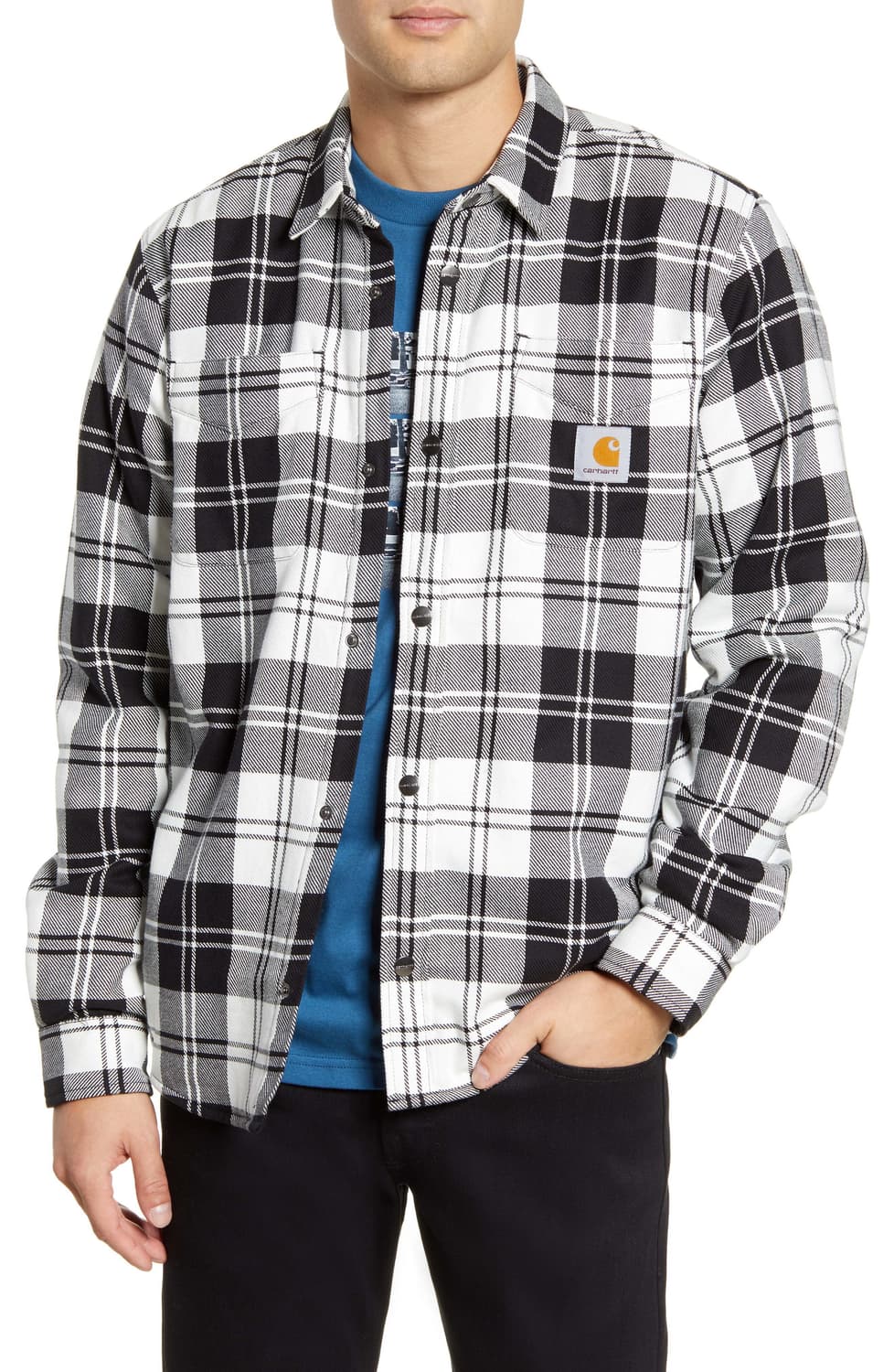 칼하트 풀포드 기모 자켓 S 택보유 상태 최상 상품이미지1