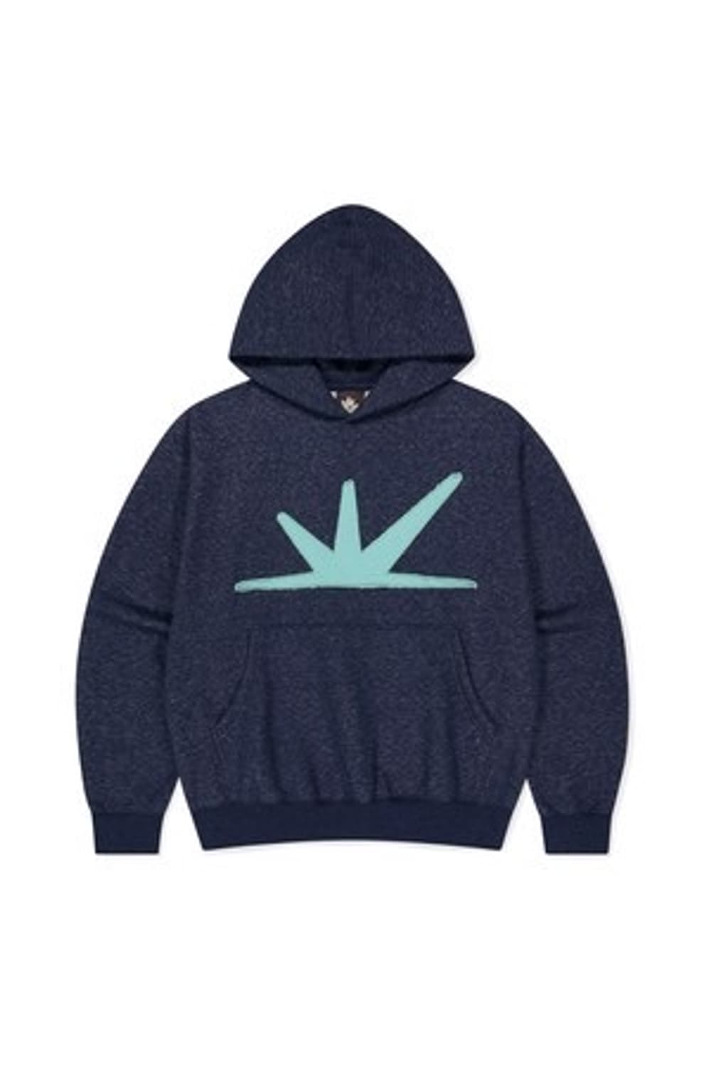 썬러브 네이비 로고 데이브레이크 후드티 상품이미지1